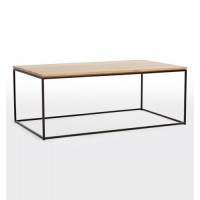 Кавовий журнальний столик у стилі Loft NS-698 450x1000x500 мм Черный Кавовий журнальний столик у стилі Loft NS-698 450x1000x500 мм Черный