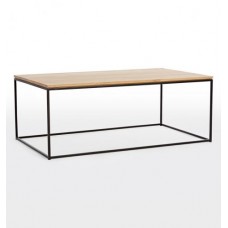 Кавовий журнальний столик у стилі Loft NS-698 450x1000x500 мм Черный