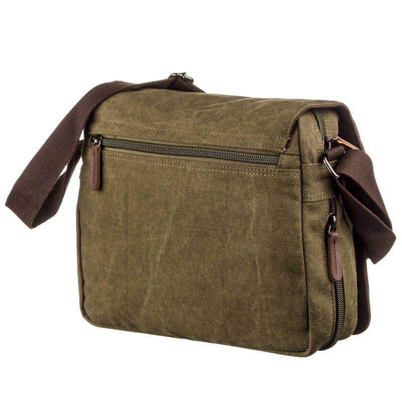 Текстильна сумка для ноутбука через плече Vintage 20187