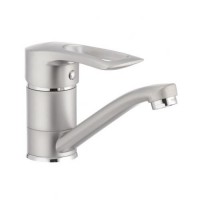 Змішувач для умивальника Haiba HANSBERG 004 (вилив 15 см) матовий (HB0188) Змішувач для умивальника Haiba HANSBERG 004 (вилив 15 см) матовий (HB0188)