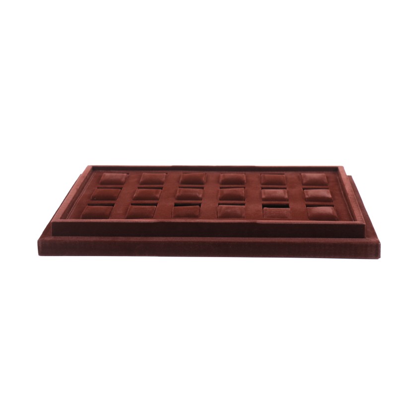 Органайзер для зберігання годинників Craft 18TRAY.BR Коричневий