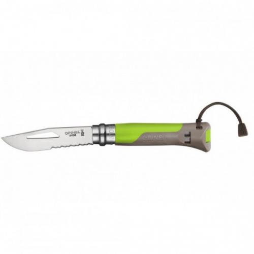 Ніж Opinel №8 Outdoor зелений нержавіюча сталь (001715) Ніж Opinel №8 Outdoor зелений нержавіюча сталь (001715)