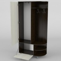 Передпокій Тиса Мебель-11 Венге Молочний 204.5x35x100 см Передпокій Тиса Мебель-11 Венге Молочний 204.5x35x100 см