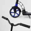 Самокат двоколісний Best Scooter з PU колесами 1 амортизатором Black/Blue (99663)