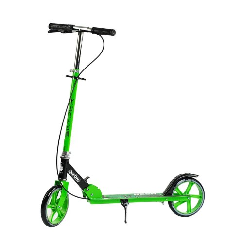 Самокат двоколісний Skyper Neon 52 х 10 см Green and Black (127932)