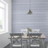 Декоративна ПВХ панель біла клінкерна цегла Sticker Wall SW-00001431 960х480х4мм