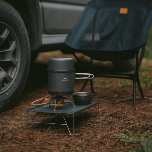 Набір посуду для кемпінгу Naturehike CNK2300CJ0002 2 предмети Сірий (2323509655) Набір посуду для кемпінгу Naturehike CNK2300CJ0002 2 предмети Сірий (2323509655)