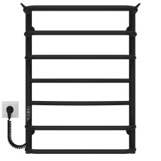 Рушникосушарка електрична Юність П7 500х700 Deffi Чорний JD03 (C.YU.70.50.7.E.B.L.1)