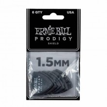 Медіатори Ernie Ball 9331 Black Shield Prodigy Picks 6-Pack 1.5 мм (6 шт.)
