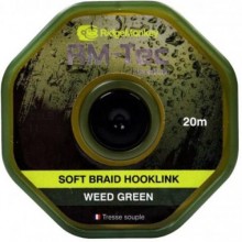 Повідковий матеріал RidgeMonkey RM-Tec Stiff Coated Hooklink Weed Green 35lb 20м (1013-9168.00.41)