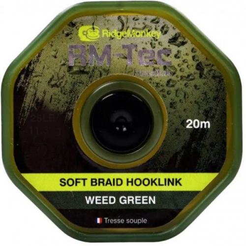 Повідковий матеріал RidgeMonkey RM-Tec Stiff Coated Hooklink Weed Green 35lb 20м (1013-9168.00.41) Повідковий матеріал RidgeMonkey RM-Tec Stiff Coated Hooklink Weed Green 35lb 20м (1013-9168.00.41)
