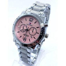 Наручний годинник жіночий Clockhouse Hilfiger Сріблястий (IBW901SP)