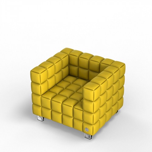 М'яке крісло KULIK SYSTEM NEXUS Екошкіра 1 Жовтий (hub_yXIb00735) в інтернет супермаркеті PbayMarket!