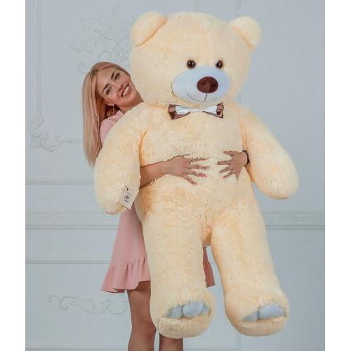 Плюшевий ведмедик Mister Medved Ларрі 160 см Бежевий (011) Плюшевий ведмедик Mister Medved Ларрі 160 см Бежевий (011)