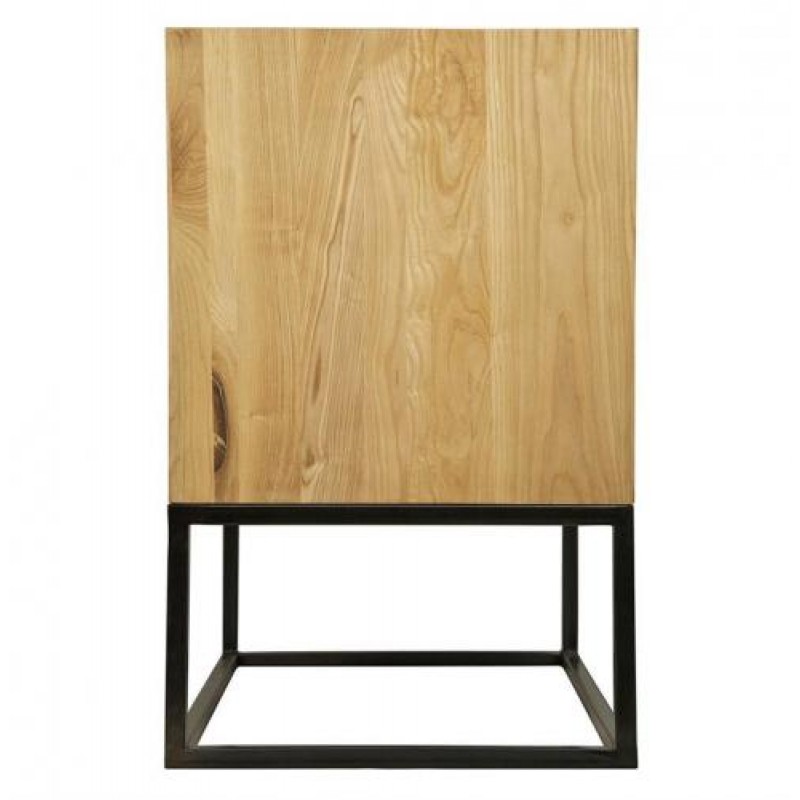 Тумба в стилі Loft NS-1439 630x700x450 мм Черный