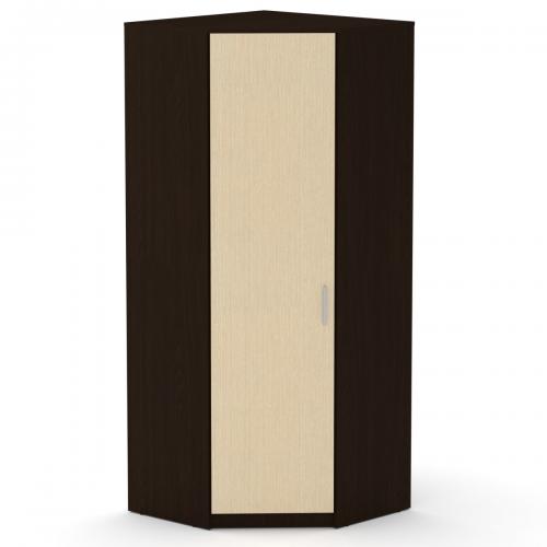 Шафа кутова Компаніт 3У 80х80х195 см Венге комбі Шафа кутова Компаніт 3У 80х80х195 см Венге комбі