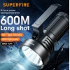 Ліхтар ручний SuperFire L20 5000 Lumen IP31 Чорний (2508077795)