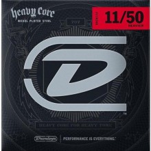 Струни для електрогітари Dunlop DHCN1150 Heavy Core Heavier Set Electric Guitar Strings 11/50