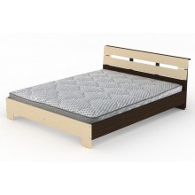 Двоспальне ліжко Компаніт Стиль-160 венге комбі.