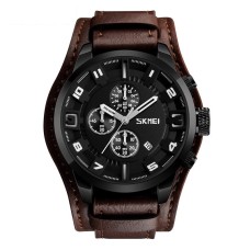 Годинник наручний Skmei 9165 Brown 9165BKBN (17122-hbr)