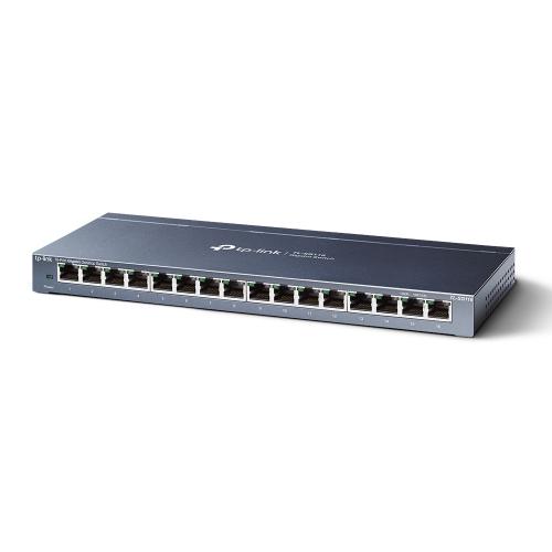 Комутатор TP-Link TL-SG116 16xGE некерований Чорний в інтернет супермаркеті PbayMarket!