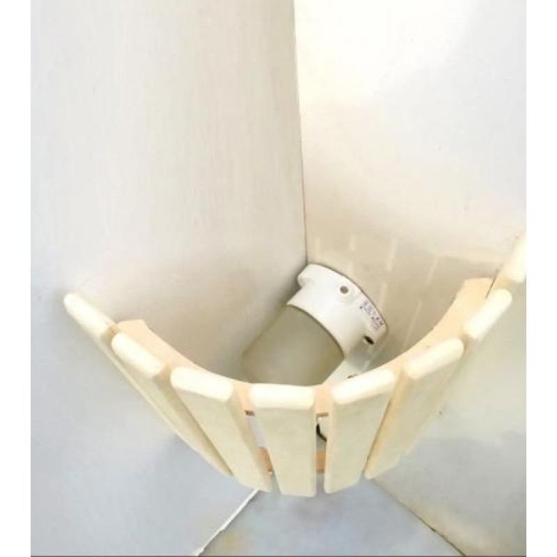 Світильник для лазні МС 1101 + Огорожа світильника для лазні та сауни PRO Зебпа 28х33 см