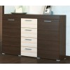 Комод для речей Британія К-7 Еверест венге темний Дуб молочний (6534)