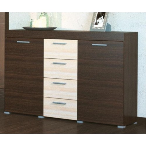 Комод для речей Британія К-7 Еверест венге темний Дуб молочний (6534) Комод для речей Британія К-7 Еверест венге темний Дуб молочний (6534)