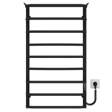 Рушникосушарка електрична Юність П9 500х900 Deffi Чорний JD03 (C.YU.90.50.9.E.B.R.1)