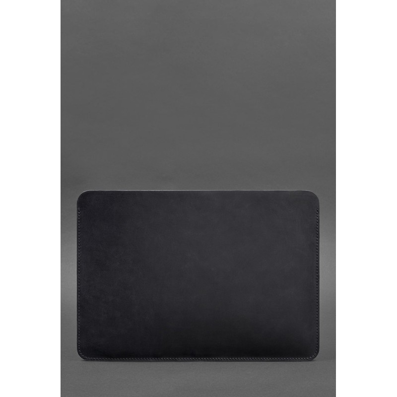 Чохол із натуральної шкіри для MacBook 13 дюйм Синій Crazy Horse BlankNote