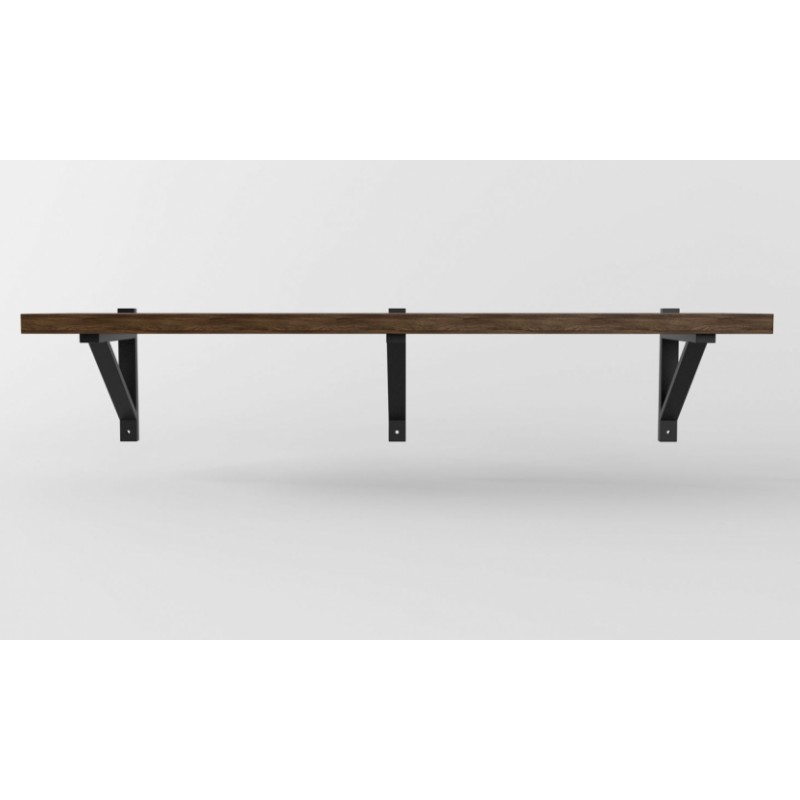 Навісна - настінна полиця у стилі Loft NS-1028 330x900x250 мм Черный