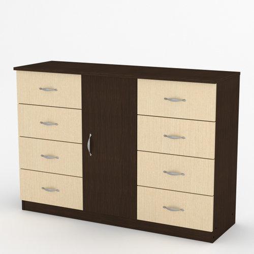 Комод для речей Компанит Венге комбі 8 1