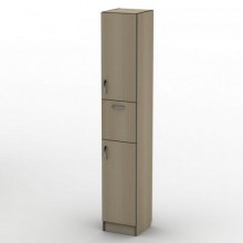 Шафа-Пенал Тиса Мебель ШС-31 У Бук 205x35x35 см