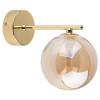 Бра TK Lighting Estera 12x17 см Золотисто-бурштиновий (TK4778)