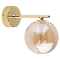 Бра TK Lighting Estera 12x17 см Золотисто-бурштиновий (TK4778)