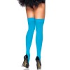 Щільні неонові панчохи Leg Avenue Nylon Thigh Highs Neon Blue, one size в інтернет супермаркеті PbayMarket!