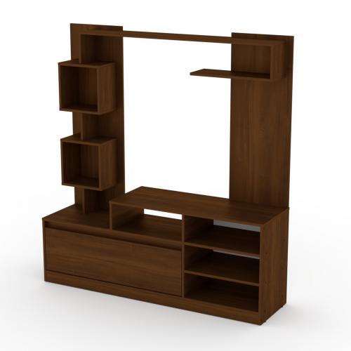 Стінка у вітальню Мілана Компанит горіх екко Стінка у вітальню Мілана Компанит горіх екко