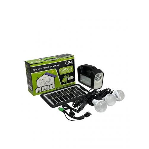 Станція автономного освітлення GDPlus GD-8 4500 мА/г Чорний (1992963462) Станція автономного освітлення GDPlus GD-8 4500 мА/г Чорний (1992963462)