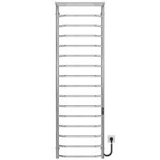 Рушникосушарка електрична Трапеція з полицею П16 500х1700 Deffi Хром JD03 (C.TP.170.50.16.E.C.R.1)