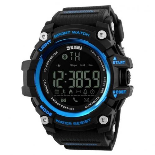 Спортивний годинник з Bluetooth Skmei 1227 Black Спортивний годинник з Bluetooth Skmei 1227 Black