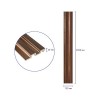 Декоративна стінова рейка Sticker Wall PS 2900x120x12 мм Коричневий (SW-00002147)