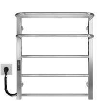 Рушникосушарка електрична Lux Hotel П5 600х600 Deffi Хром JD04 (A.LH.60.60.5.E.C.L.2)