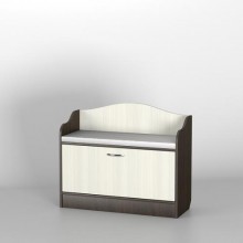 Тумба для взуття Тиса Мебель ТО-128 Венге 73x90 см