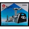 М'ясорубка електрична із соковижималкою Domotec MS-2019 чорна 2400W (4334_1838)