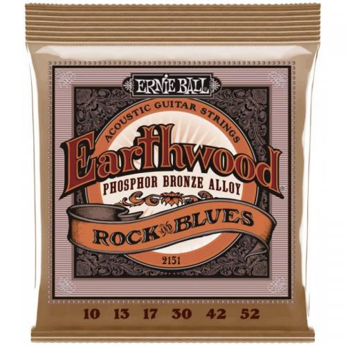 Струни для акустичної гітари Ernie Ball 2151 Earthwood Acoustic Phosphor Bronze 10/52 Струни для акустичної гітари Ernie Ball 2151 Earthwood Acoustic Phosphor Bronze 10/52