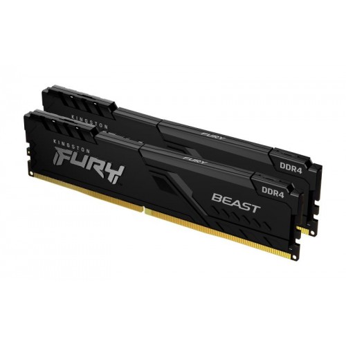 Оперативна пам'ять DDR4 2x8GB/3200 Kingston Fury Beast Black (KF432C16BBK2/16) в інтернет супермаркеті PbayMarket!