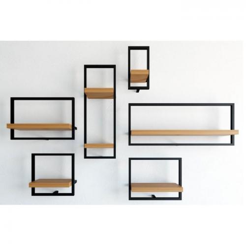 Комплект полиць GoodsMetall у стилі LOFT П4 Комплект полиць GoodsMetall у стилі LOFT П4