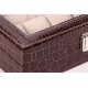 Шкатулка для зберігання годинників Craft 10PU.CROC.BR Коричневий