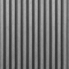 Декоративна стінова рейка Sticker Wall 160*23*3000мм (D) SW-00001534 Срібна