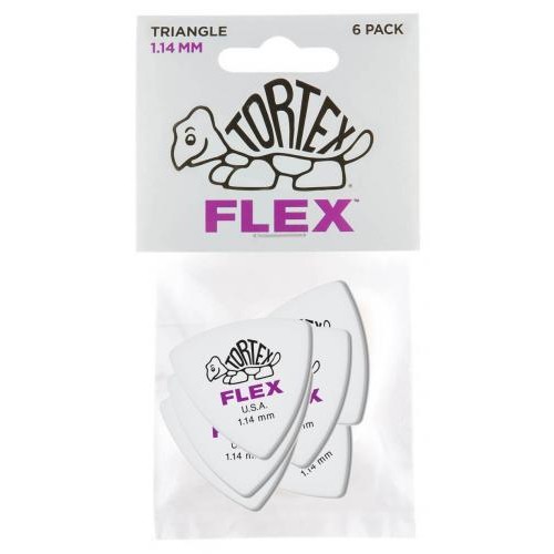 Медіатори Dunlop 456P1.14 Tortex Flex Triangle Player's Pack 1.14 mm (6 шт.) Медіатори Dunlop 456P1.14 Tortex Flex Triangle Player's Pack 1.14 mm (6 шт.)